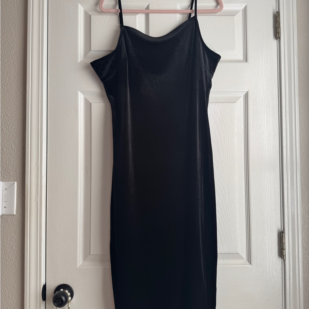 Dear John Black Strapless Dress